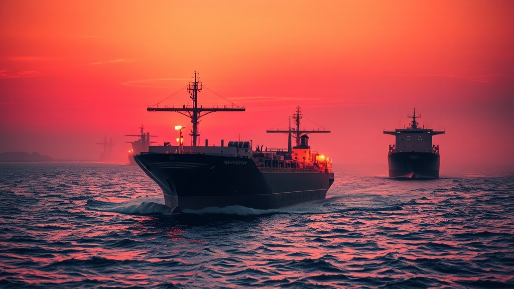 호르무즈 해협, 왜 중요할까? (realistic 스타일)