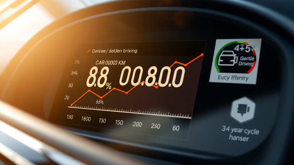 배터리 교체 시기 및 주기 (realistic 스타일)