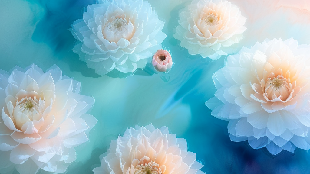 알부민의 핵심 역할과 효능 (watercolor 스타일)