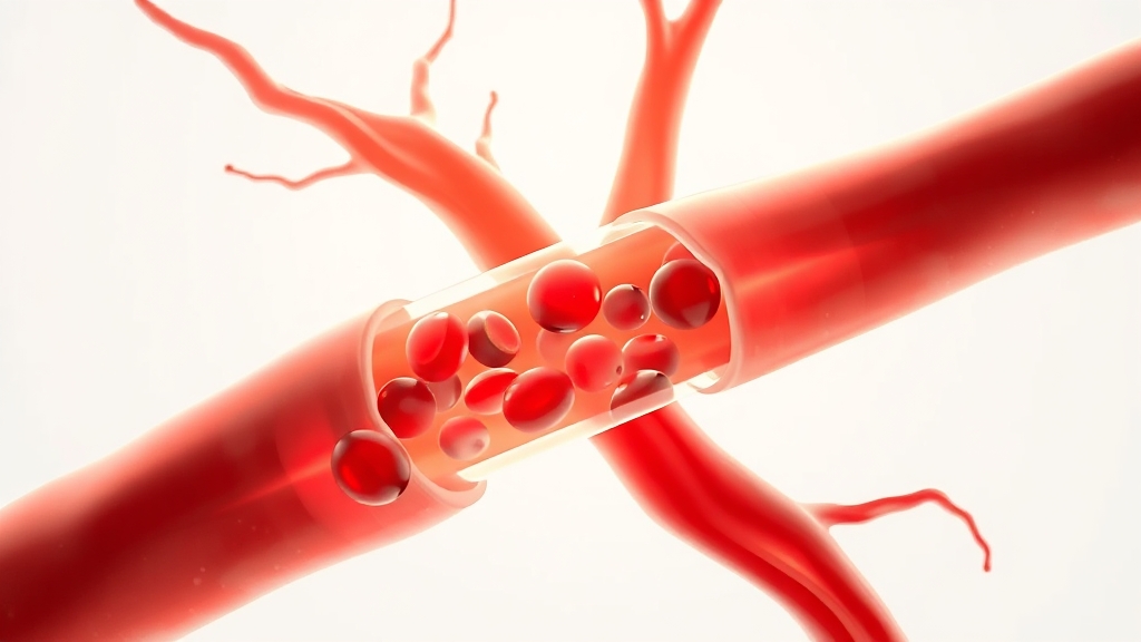 혈관, 왜 중요할까요? (realistic 스타일)