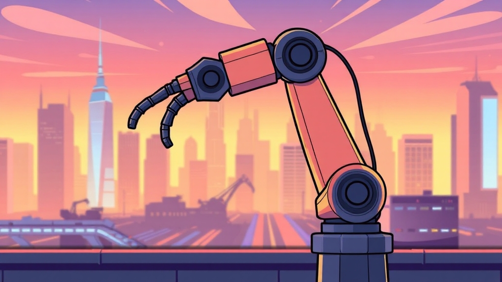 로봇 액추에이터 기술 경쟁력 및 시장 선점 전략 (cartoon 스타일)