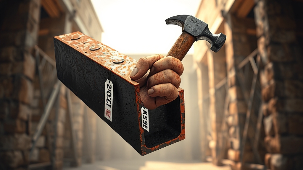 H빔 가격 결정 요인 및 구매 시 고려 사항 (illustration 스타일)