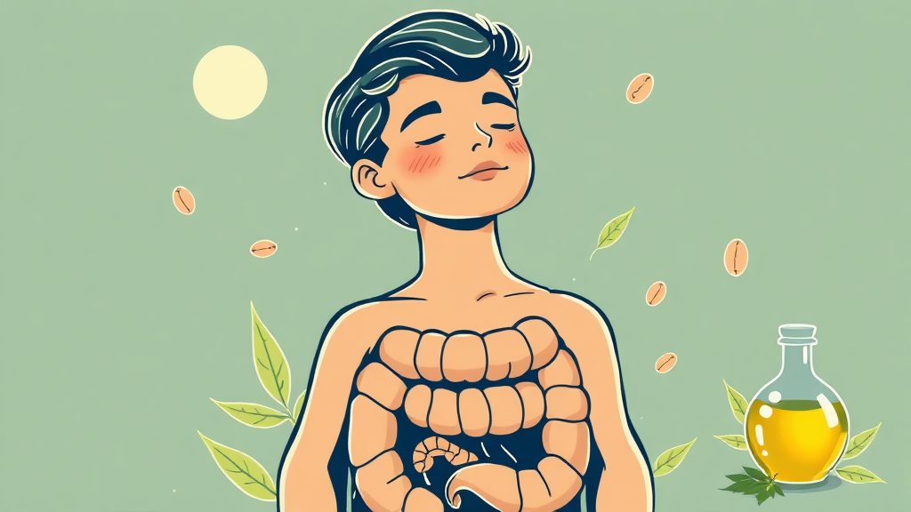 대마종자유 섭취 후 달라진 나의 건강 (illustration 스타일)