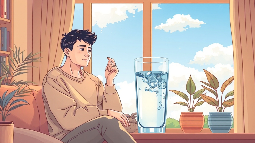 일상 속 비염 관리 습관과 생활 팁! (illustration 스타일)