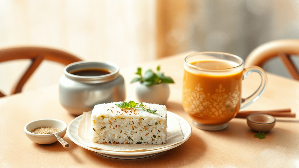 쑥, 맛있게 섭취하는 방법 (watercolor 스타일)