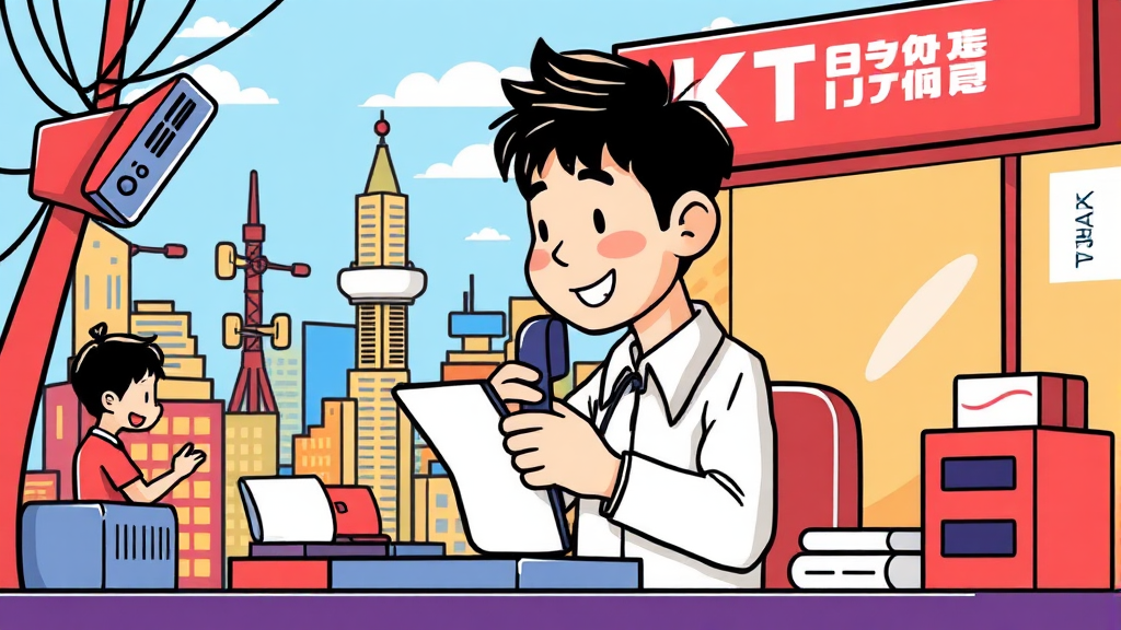 KT 이탈, 왜 증가할까? (cartoon 스타일)