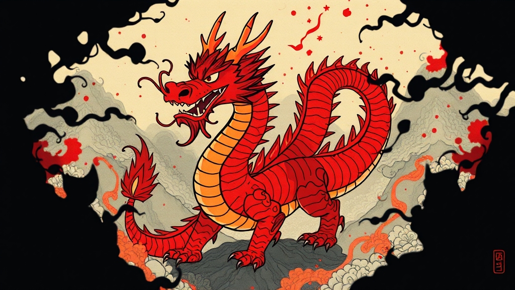 중국 내부 분위기, 전문가 진단은? (cartoon 스타일)