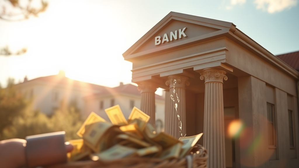 생계비통장 신청 방법 (realistic 스타일)