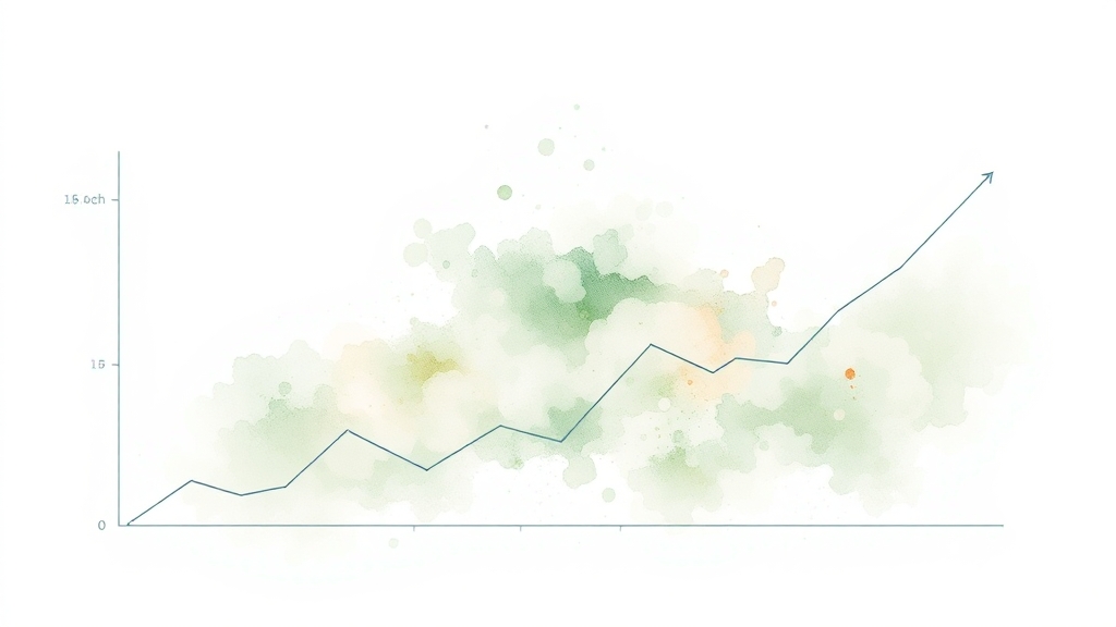 단기 및 장기적 주가 전망 (watercolor 스타일)