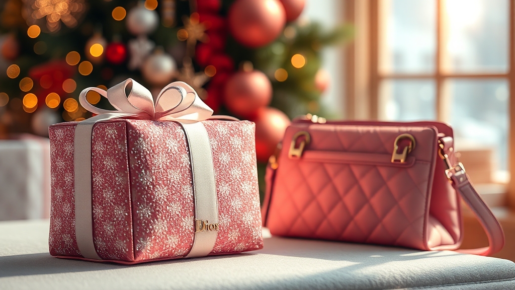 디올 홀리데이 세트 활용법 (realistic 스타일)