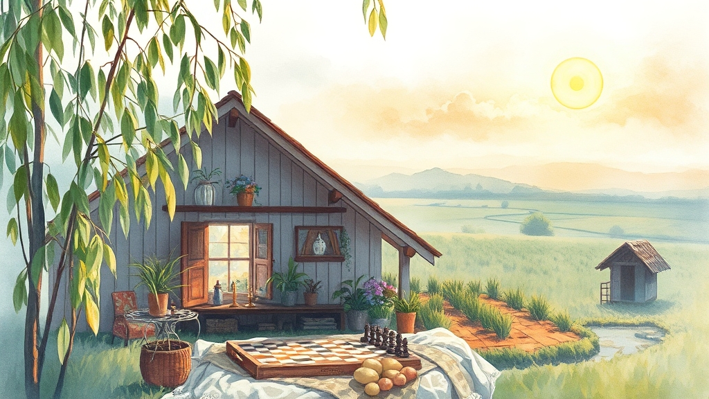농지연금, 정책 변화는 어떻게 되나요? (watercolor 스타일)