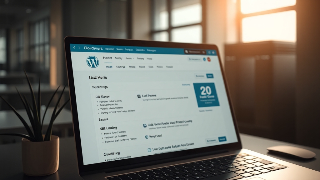 클라우드웨이즈로 워드프레스 블로그 시작부터 수익화까지 완벽 가이드 (2025최신) 3 클라우드웨이즈 서버 선택 및 설정 (realistic 스타일)