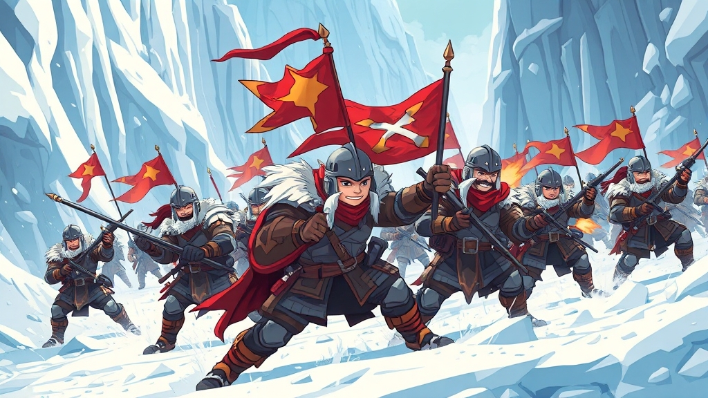 협곡 전투 전략 및 팁 (cartoon 스타일)