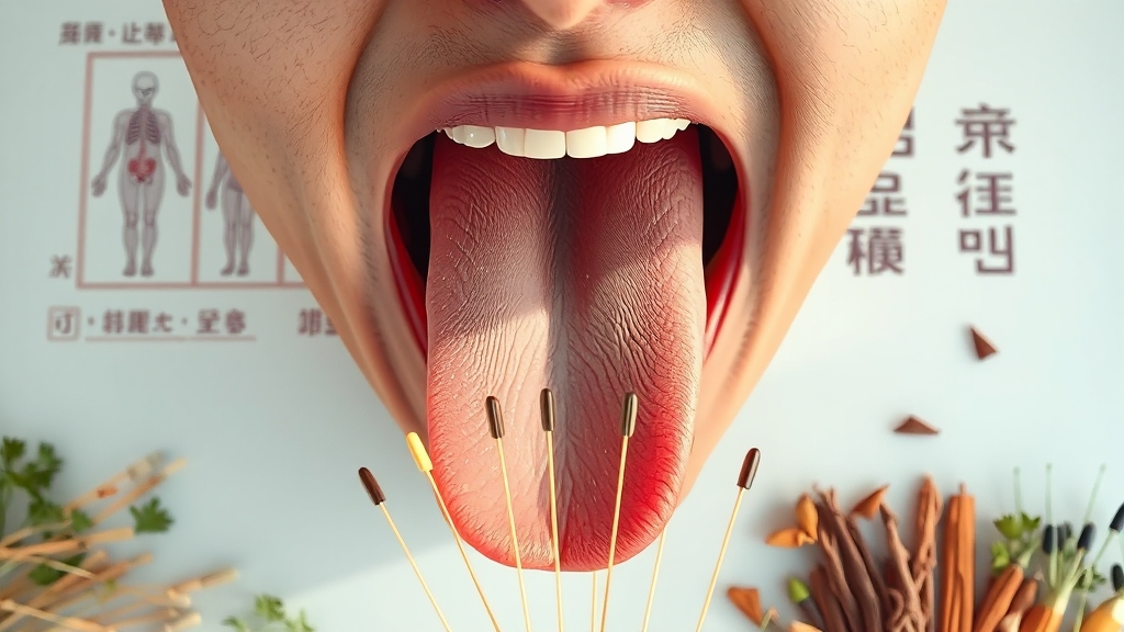 구취 원인, 한의학적 진단 (realistic 스타일)