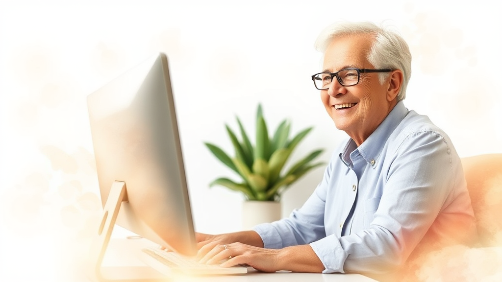 실버일자리센터란? (watercolor 스타일)