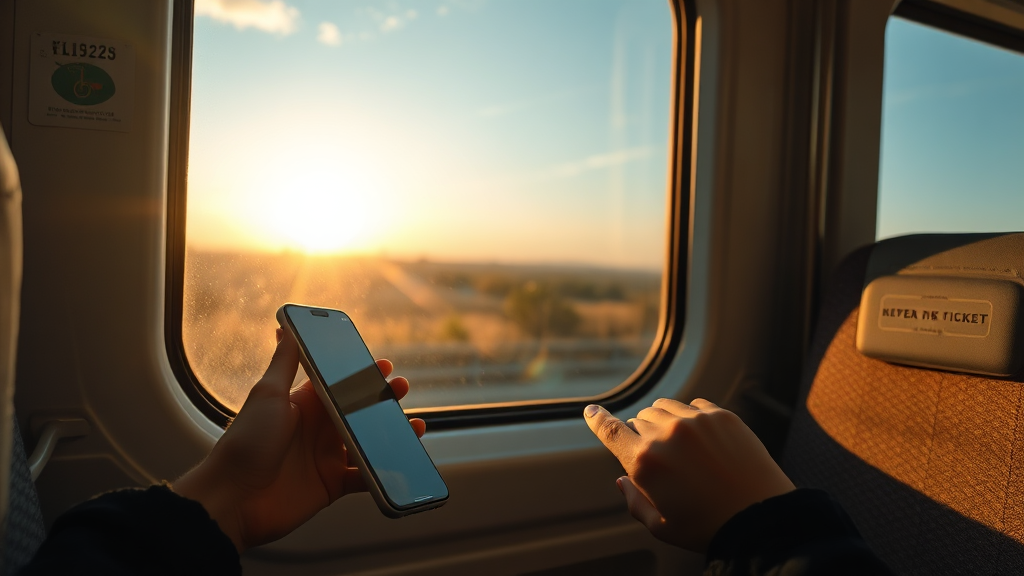 코레일톡 앱, 취소표 예매 필수템! (realistic 스타일)