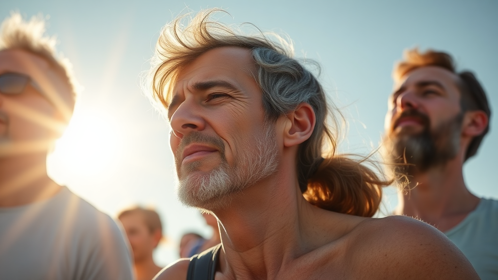 비타민 D 부족, 어떤 증상이 나타날까? (realistic 스타일)