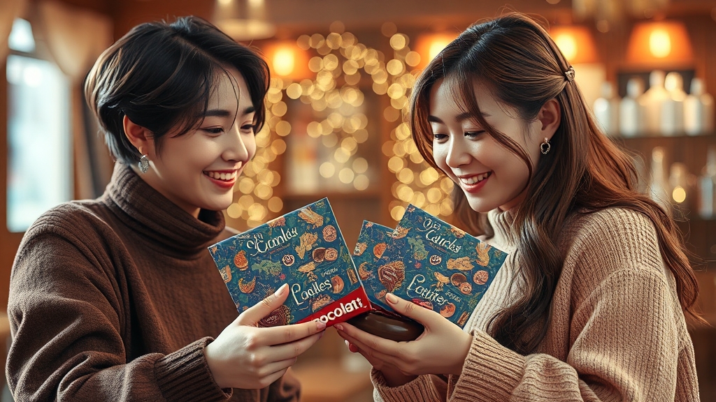 초콜릿 종류 및 이름 리스트 (realistic 스타일)