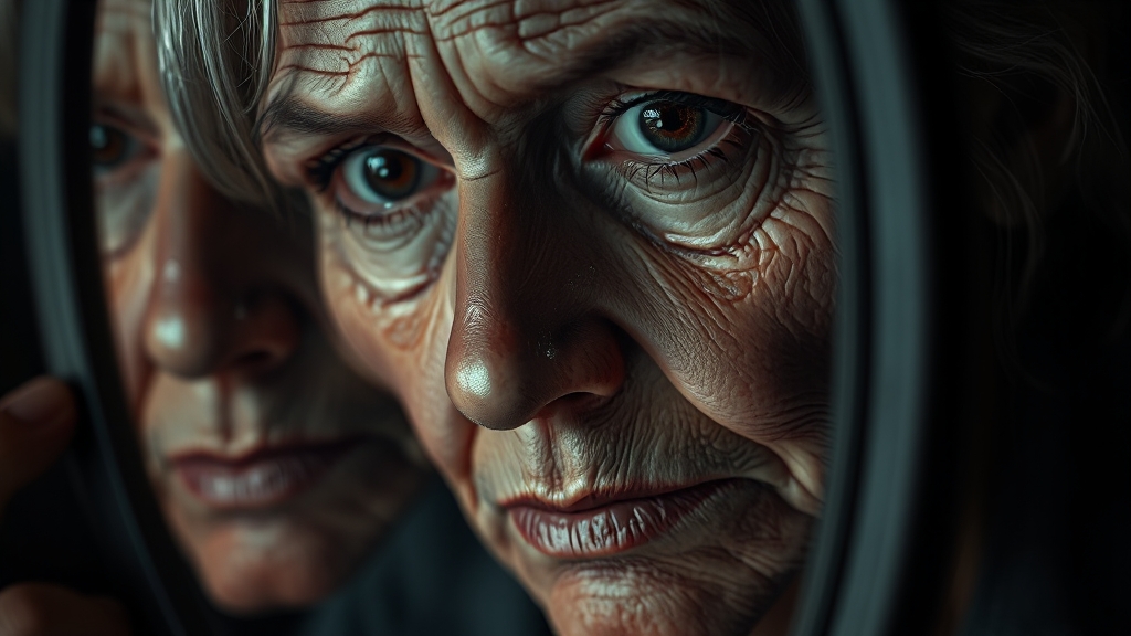 심부볼 처짐, 왜 문제일까요? (realistic 스타일)