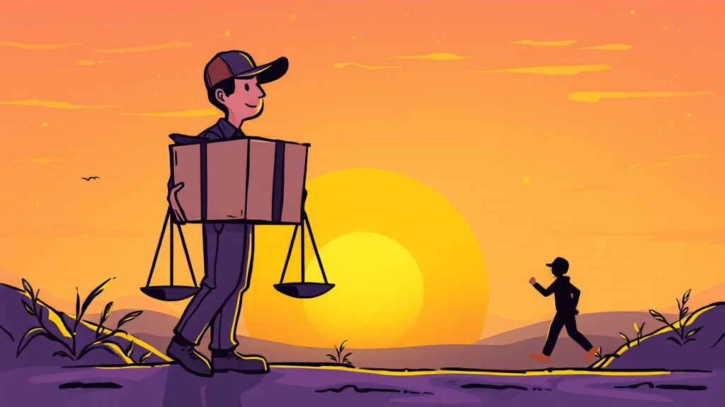 새벽배송, 미래는? (cartoon 스타일)