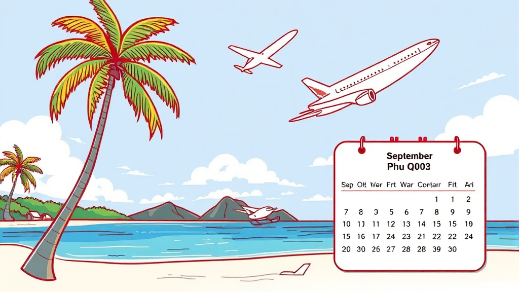 푸꾸옥 항공권 예약, 이것만 기억하세요! (illustration 스타일)