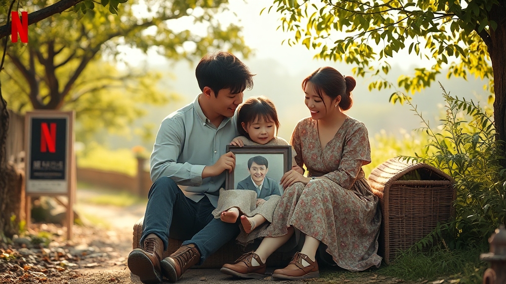 넷플릭스에서 즐기기 (realistic 스타일)