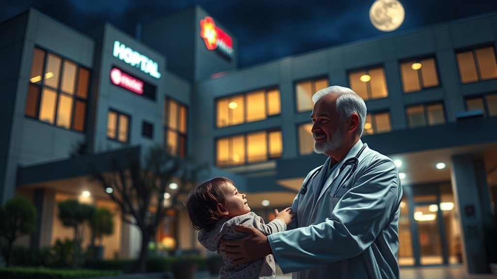 야간/휴일 병원, 어떻게 찾고 예약할까? (realistic 스타일)