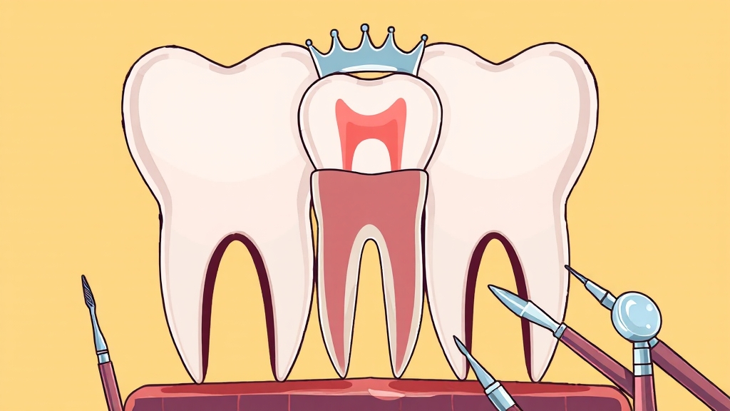 재신경치료 필요 경우와 과정 (cartoon 스타일)
