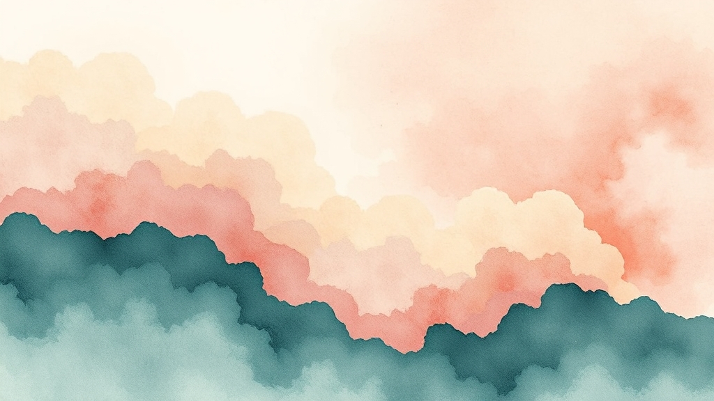부작용 및 주의사항 (watercolor 스타일)