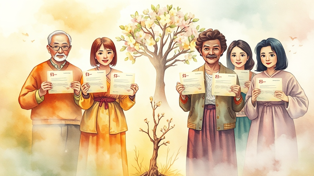 추가 정책 및 향후 전망 (watercolor 스타일)