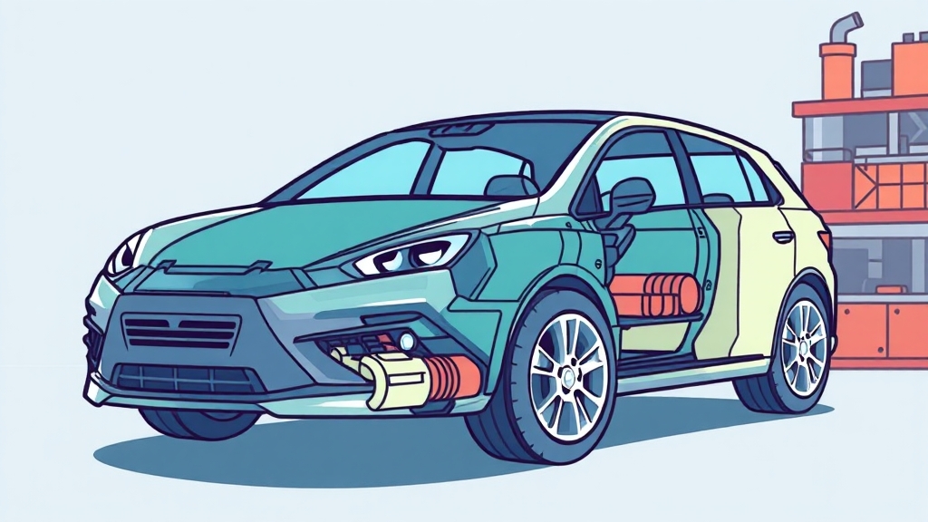 글로벌 시장 환경 및 성장 동력 (cartoon 스타일)