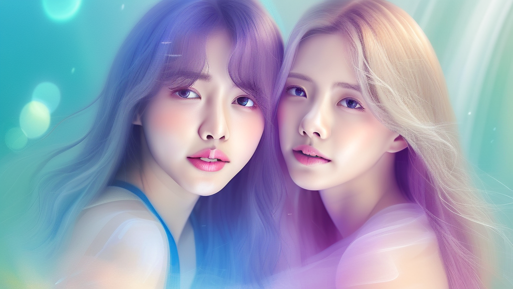 통화 중 카톡 알림, 왜 필요할까요? (watercolor 스타일)