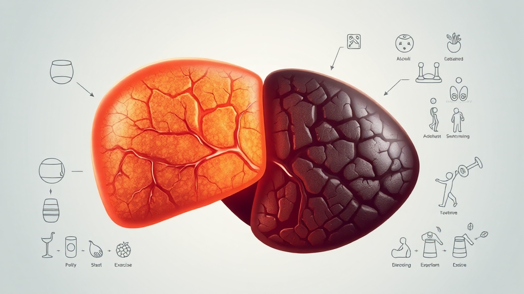 알코올성 vs 비알코올성, 뭐가 다를까요? (illustration 스타일)