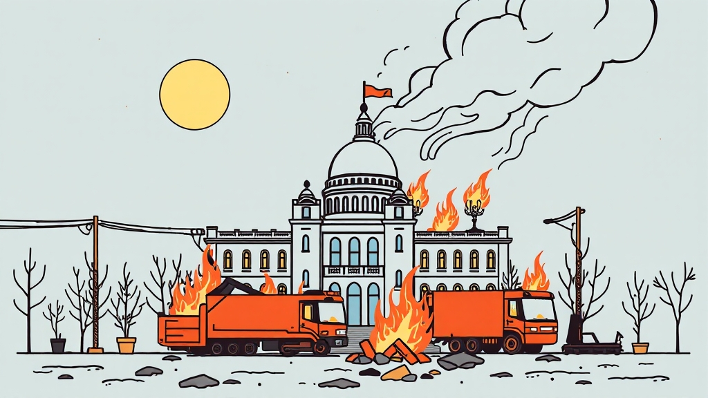 데이터 백업 및 시스템 복구 상황 (illustration 스타일)