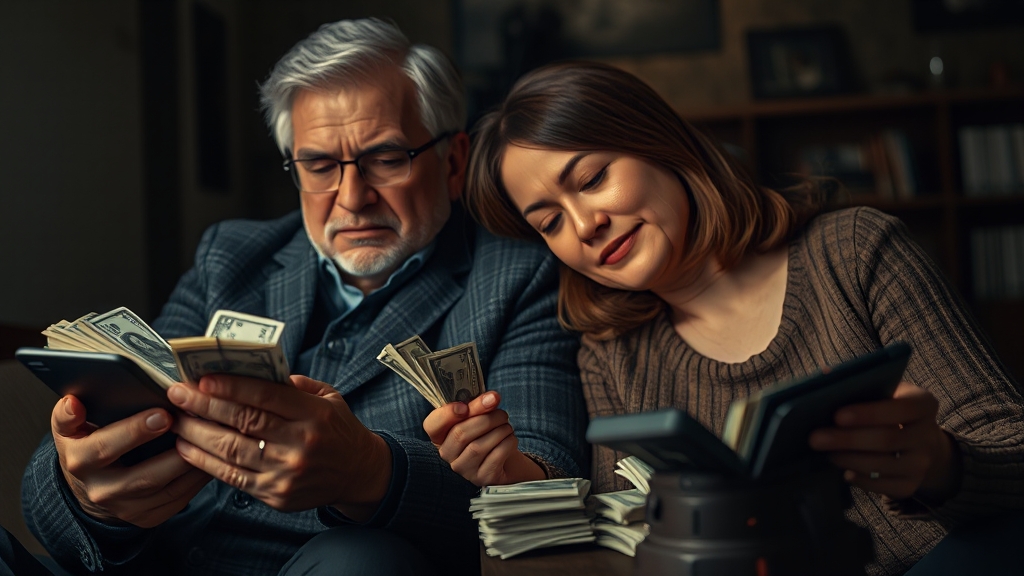 교차 증여의 위험성 (realistic 스타일)