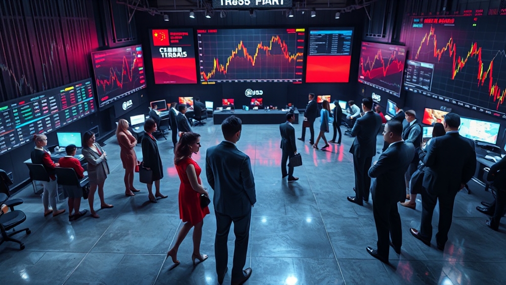 글로벌 경제 및 증시 (realistic 스타일)