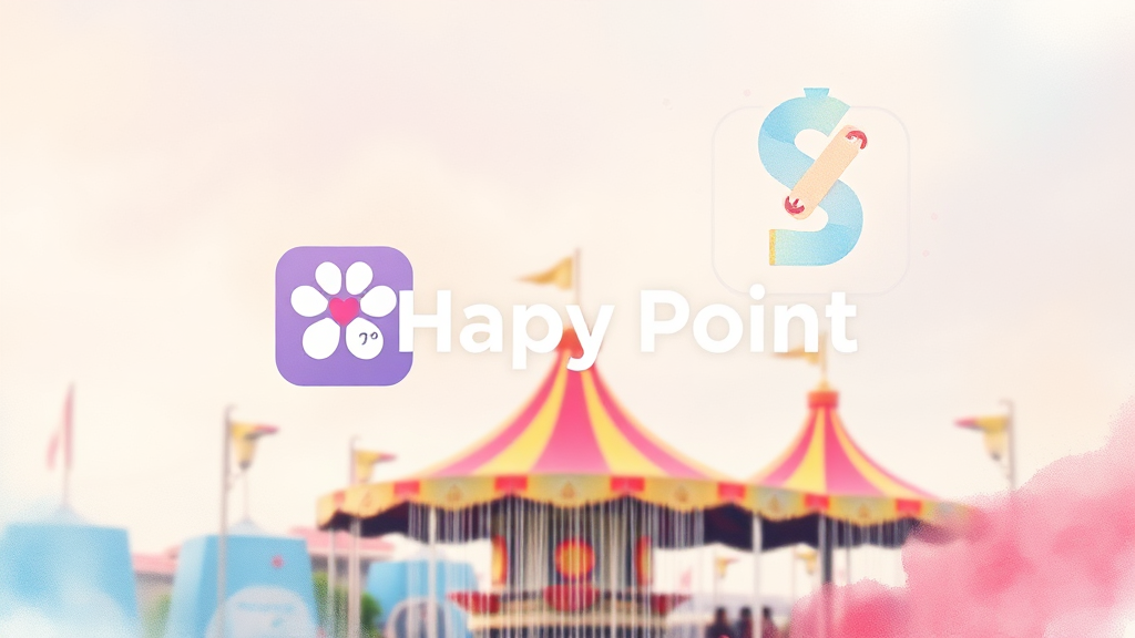 해피포인트: SPC 멤버십, 놀이공원 자유이용권처럼 즐겨요 (watercolor 스타일)