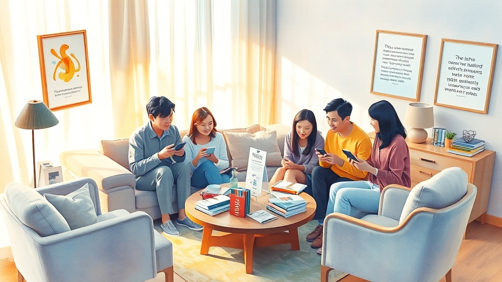 통신사 할인, 놓치면 손해! (watercolor 스타일)