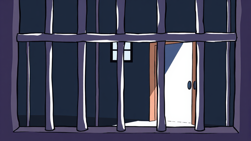 무기징역의 의미와 처벌 수위 (cartoon 스타일)