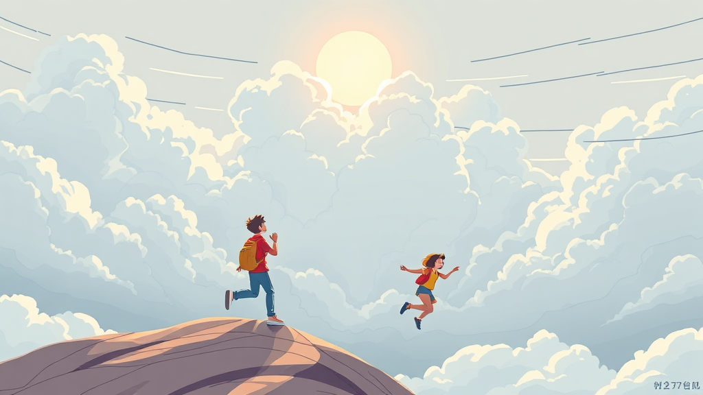 기업 지원 조건은? (illustration 스타일)