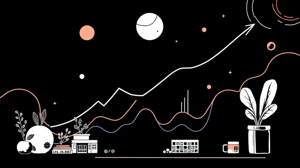 가격 인상 요인 분석 (illustration 스타일)