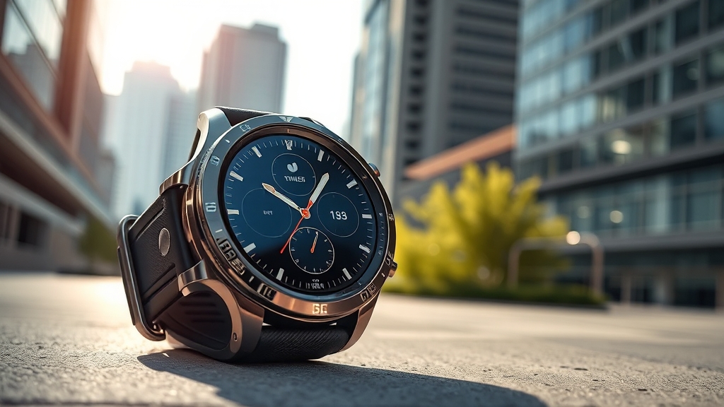 워치8 클래식: 핵심 특징은? (realistic 스타일)