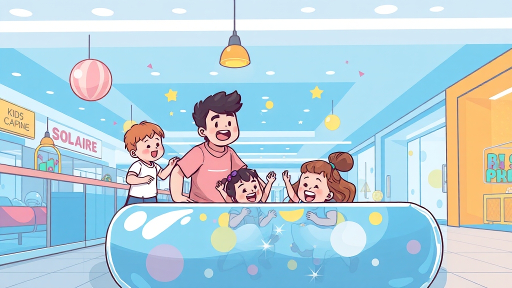 솔레어 부대시설 (illustration 스타일)