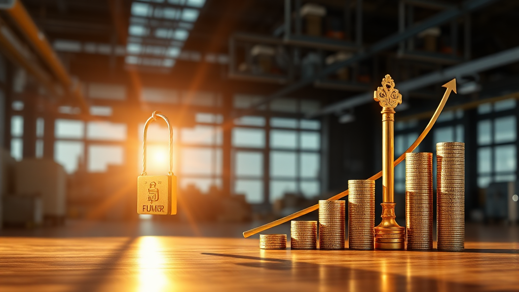 자금, 어떻게 활용해야 할까요? (realistic 스타일)