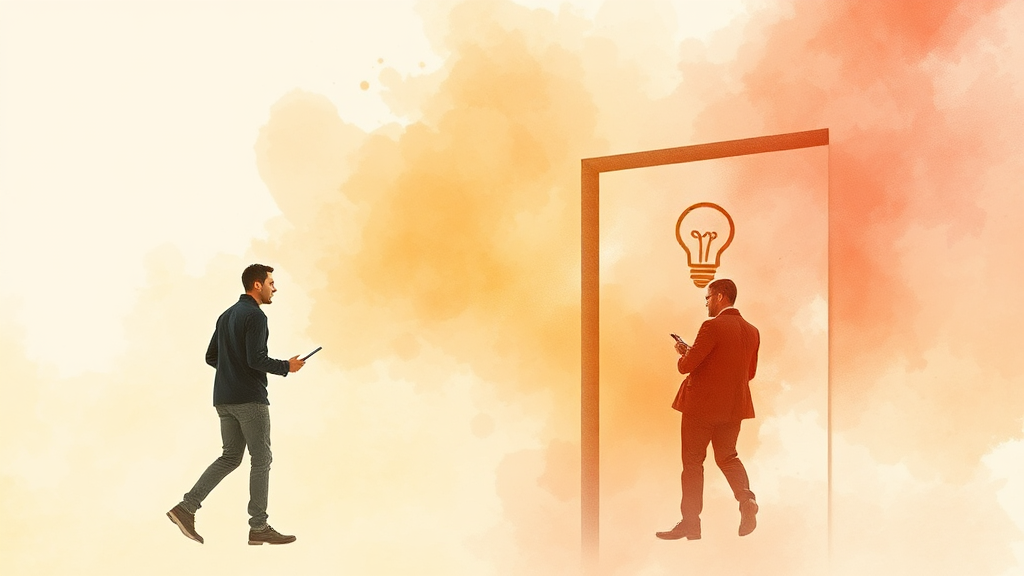 사업계획서 작성 전략 (watercolor 스타일)