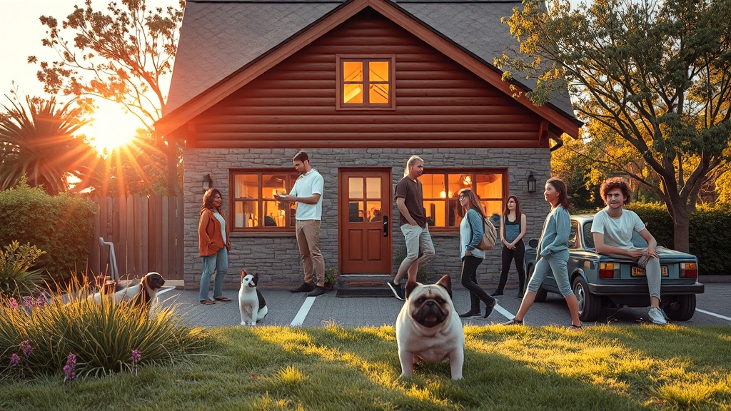 실제 거주 후기 및 장단점 (realistic 스타일)