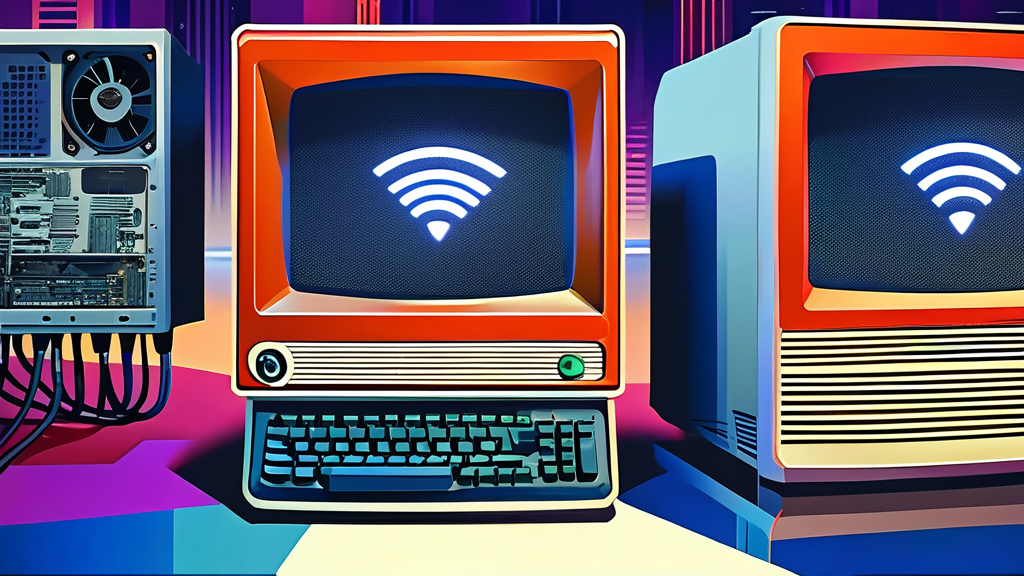 EOS 이후 공유기 사용의 위험성 (illustration 스타일)