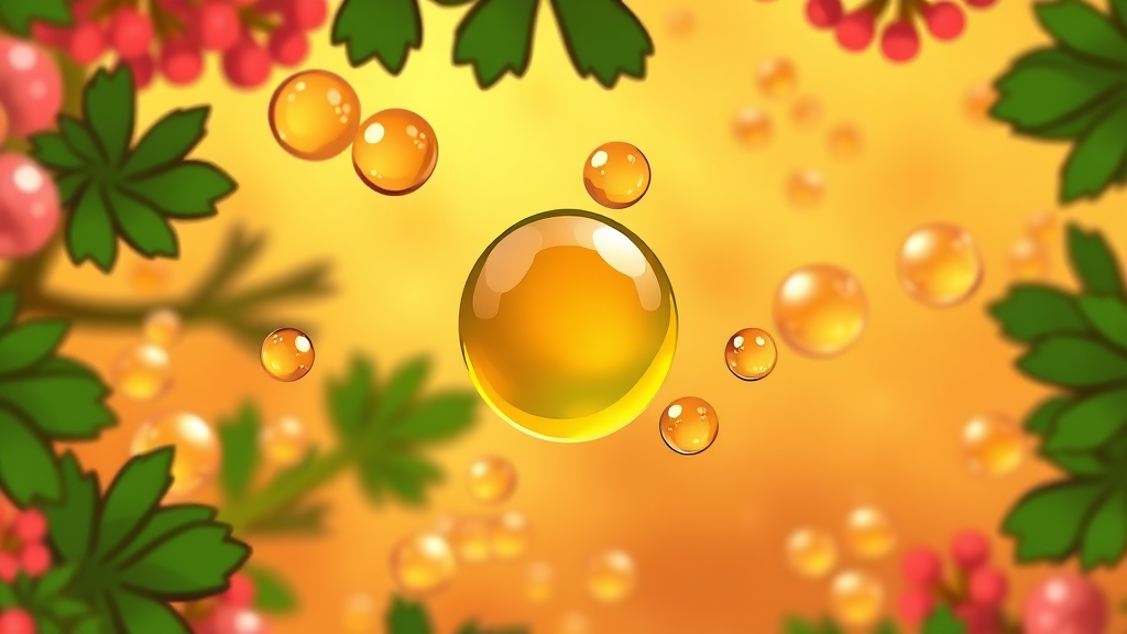 오레가노 오일이란? (cartoon 스타일)