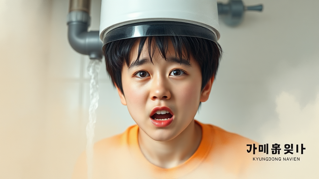 보일러 문제, 원인과 해결책은? (watercolor 스타일)