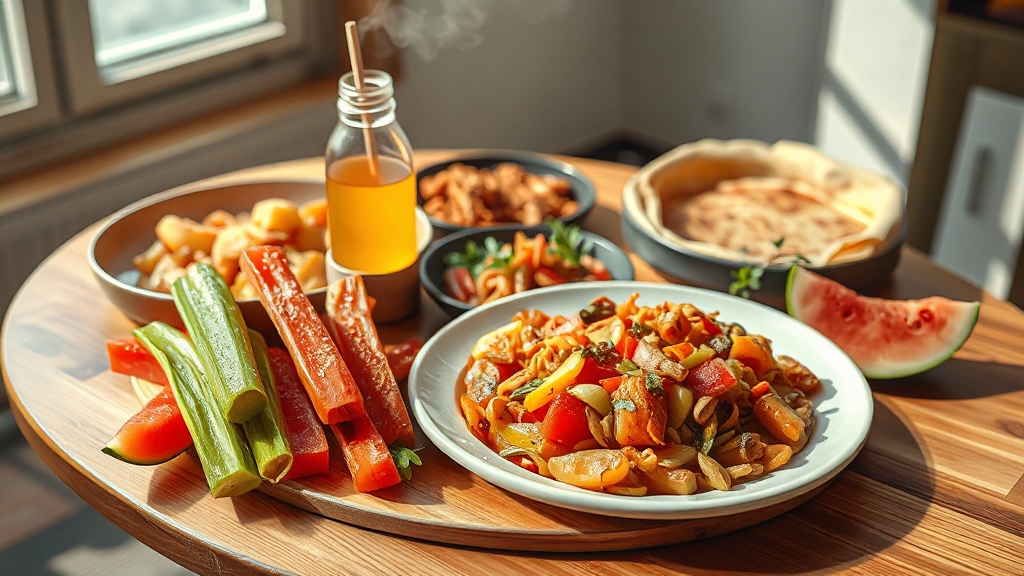 수박 껍질 레시피 대방출 (realistic 스타일)